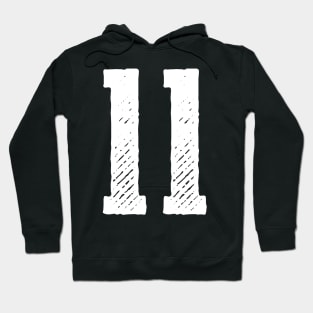 Rough Number 11 Hoodie